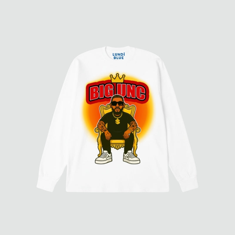 Big UNC Red Aura Premium Sweatshirt