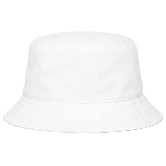 Lundi Blue Logo Organic Bucket Hat -Dark Blue