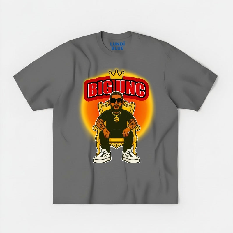 Big UNC Red Aura Tee