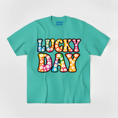 Luck Day Tee-Psychedelic Edition