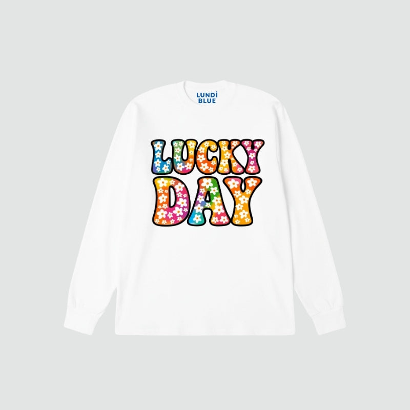 Lucky Day Premium Sweatshirt-Psychedelic Edition