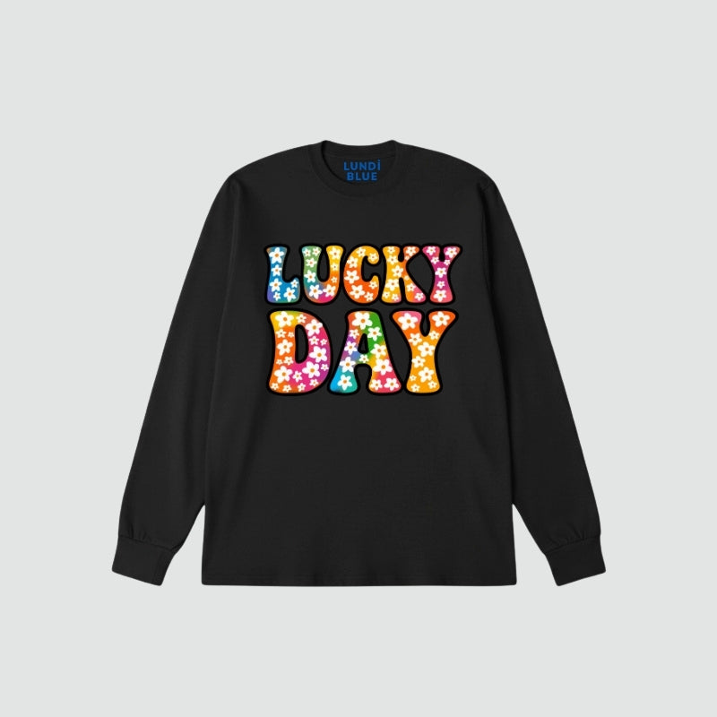 Lucky Day Premium Sweatshirt-Psychedelic Edition