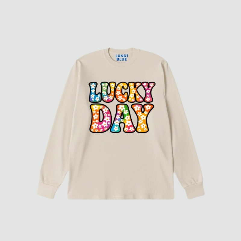 Lucky Day Premium Sweatshirt-Psychedelic Edition