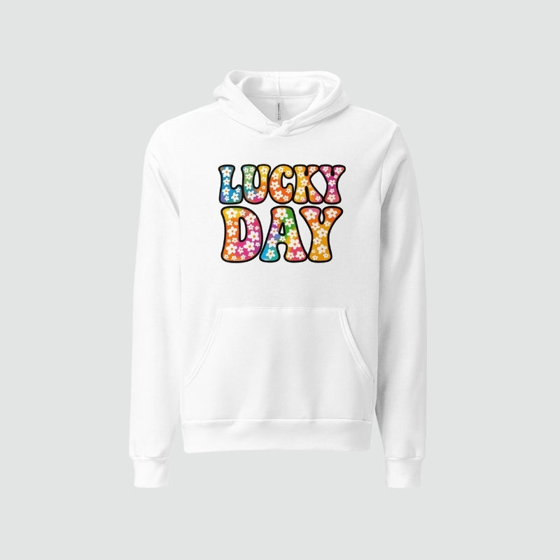 Lucky Day Heavyweight Pullover Hoodie-Psychedelic Collection