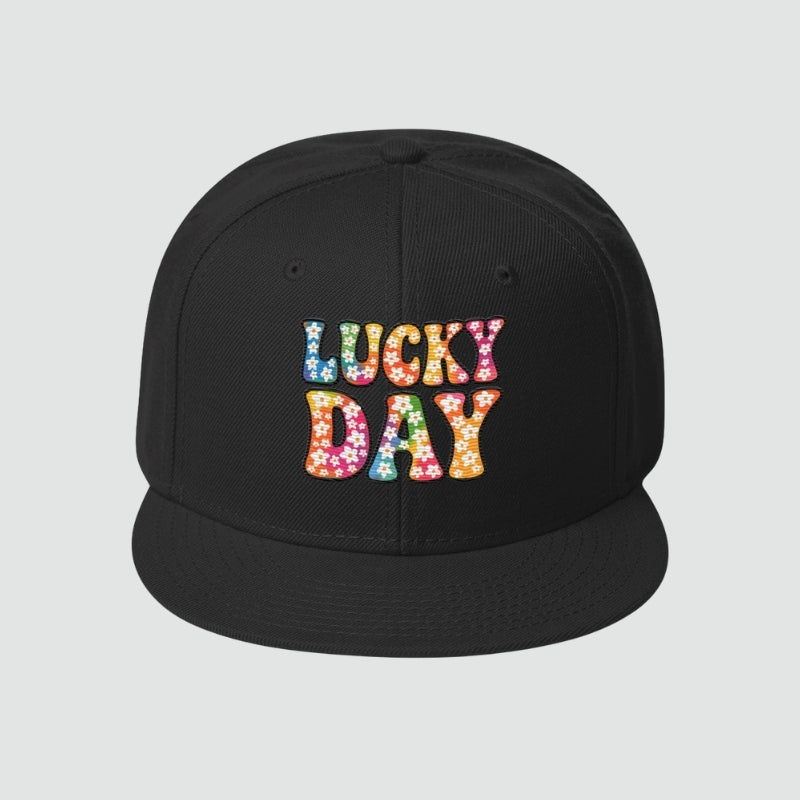 Lucky Day Snapback Hat – Psychedelic Edition