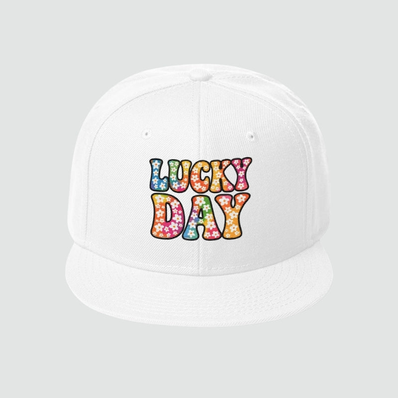 Lucky Day Snapback Hat – Psychedelic Edition