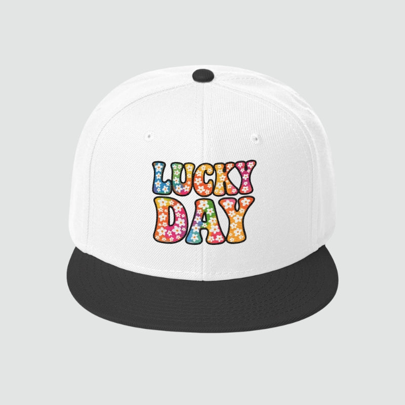 Lucky Day Snapback Hat – Psychedelic Edition