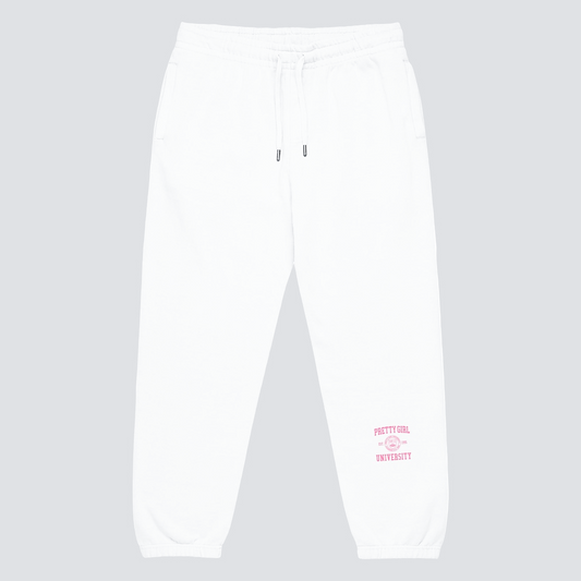 Pretty GIrl University Collection Left Lower Leg Logo Urban Sweatpants