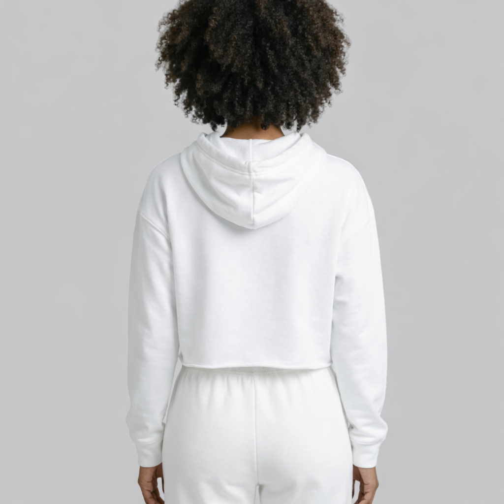 Lucky Day  Lightweight Women's Fit Crop Hoodie